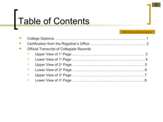 Michael - Academic Profile - Enhanced.PPT