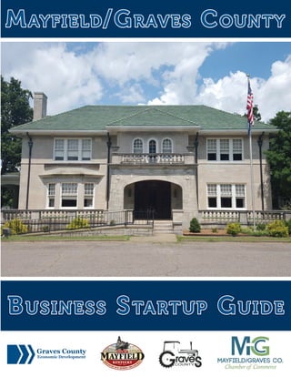 BUSINESS STARTUP GUIDEBUSINESS STARTUP GUIDE
MAYFIELD/GRAVES COUNTYMAYFIELD/GRAVES COUNTY
 