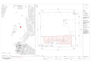 PROJECT:
DRAWING: SCALE: DRAWING NUMBER:
AUTHOR:CLIENT:
PLOT:

 
CLIENT ADDRESS: SIGNED:
 
GRANT HEPBURN
DESIGNS 
DATE:NOTES: 



40000
40000
3000
3000
3000
3000
3000
40000
3000
40000
30003000
10248400025752










5000
2500



IC 1
IC 2
3250
4500
3485
AREAS
SITE AREA:
-1600 m²
PROPOSED BUILDING:
-219.12 m²
BUILDING COVERAGE:
-13.7 %
*A 3m SETBACK HAS BEEN
MAINTAINED FROM ALL
BOUNDARIES
WASTE WATER
ALL WASTE WATER PIPES
TO CONSIST OF 11O uPVC
PIPING @ MIN 1:40
GRADIENT.
2.5m X 1.5m x 1.6m
SCEPTIC TANK
6m X 1m X 1.6m
SOAKAWAY (french drain)








BOUNDARIES
ALL SITE BOUNDARIES
WILL CONSIST OF 1.5m
HIGH DIAMOND MESH
FENCE WITH 100mm
GALVANISED STEEL POSTS
@ CCS TO SUIT

  
 
