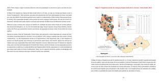 68 69
2013). Pelos mapas a seguir é possível observar onde essa população se concentra e qual a sua faixa de esco-
laridade.
O Mapa 9 diz respeito às crianças de baixa renda entre 6 a 10 anos, ou seja, às crianças que devem cursar o
Ensino Fundamental I. Vale esclarecer que este ciclo educacional tem forte participação do ensino municipal,
por meio das EMEIFs (Escola Municipal de Ensino Infantil e Fundamental) e CESAs (Centro Educacional de San-
to André), mas a população também utiliza escolas do ensino estadual e particulares. No caso do Ensino Fun-
damental, realizado pelo poder público municipal este atendeu 18.460 alunos de diferentes estratos sociais.
Observa-se que a maioria das crianças de famílias em condições de baixa renda estuda em escolas públicas.
Nas Áreas de Ponderação 6, 14, 16, 19 e 23 (Cidade São Jorge, Parque Capuava, Parque Novo Oratório, Vila Hu-
maitá, Vila Pires) que apresentam maiores percentuais de população de baixa renda, há boa oferta de ensino
público.
Destaca-se ainda a Área de Ponderação 4 (Cata Preta), que apresenta a maior população de crianças de famí-
lias pobres nessa faixa etária (6 a 10 anos), com um total de 1.659 crianças, e aquelas que não cursam o Ensino
Fundamental I, ou não frequentaram escola ou já frequentaram e não frequentam mais. A não frequência à
escola é um desafio grande, pois ainda que os percentuais sejam baixos, eles existem. Apesar dos esforços en-
vidados para que a população dessa faixa etária frequente a escola, observamos que há resíduos em algumas
áreas como nas Áreas de Ponderação 8 e 9 (Jardim Bom Pastor e Jardim Cristiane). Se esta população encontra-
se cadastrada no CadÚnico e recebe benefícios do Programa Bolsa Família, apresenta-se a condicionalidade de
que esteja matriculada no Ensino Fundamental. Talvez, em um segundo momento, poderia se desagregar esta
fase etária nos seus diversos anos para conhecer melhor essa realidade.
Mapa 9. Frequência escolar de crianças de baixa renda de 6 a 10 anos - Santo André, 2013
O Mapa 10 indica a frequência escolar de adolescentes de 11 a 14 anos. Salienta-se também a grande participação
da escola pública, nesse caso de escolas de ensino estadual. A Área de Ponderação 4 (Cata Preta) é aquela que tem
maior número de adolescentes nessa faixa etária. Na Área de Ponderação 1 (Assunção), mais central da cidade, ob-
serva-se que há maior número de estudantes em escolas particulares. Em diversas áreas é perceptível a resistência
de números para aqueles que já estudaram e não estudam mais. Essa situação precisa ser analisada com cuidado,
pois incidirá na qualidade dos postos de trabalho que poderão ser acessados no futuro.
Fonte: Microdados da Amostra - Censo 2010 / IBGE. Elaboração: DISE/SOPP/PSA.
Distribuição da População Vulnerável
de 6 a 10 anos de idade por Área de Ponderação (AP)
segundo frequência escolar - Santo André - 2013
				
Departamento de Indicadores Sociais
e Econômicos/SOPP/PSA
		
Fonte dos Dados: Censo (IBGE), base 2010, estimativa 2013
AP Sim,
pública
Sim,
particular
Não,
já
frequen-
tou
Não,
nunca
frequentou
Total
por
AP
1 61,5% 31,6% 0,7% 6,2% 154
2 81,3% 18,7% 0,0% 0,0% 286
3 77,2% 7,0% 15,8% 0,0% 184
4 98,6% 0,0% 0,7% 0,7% 1.659
5 75,3% 24,7% 0,0% 0,0% 89
6 100,0% 0,0% 0,0% 0,0% 1.001
7 94,7% 2,8% 2,5% 0,0% 909
8 70,1% 22,0% 0,0% 7,9% 380
9 64,3% 25,1% 0,0% 10,5% 286
10 91,8% 2,5% 5,7% 0,0% 854
11 96,5% 1,6% 0,0% 1,9% 1.327
12 77,3% 22,7% 0,0% 0,0% 187
13 94,4% 3,1% 0,9% 1,7% 803
14 100,0% 0,0% 0,0% 0,0% 1.083
15 88,1% 11,9% 0,0% 0,0% 377
16 100,0% 0,0% 0,0% 0,0% 376
17 77,7% 22,3% 0,0% 0,0% 401
18 95,1% 4,9% 0,0% 0,0% 415
19 100,0% 0,0% 0,0% 0,0% 129
20 93,5% 6,5% 0,0% 0,0% 432
21 86,0% 8,5% 0,0% 5,5% 464
22 88,5% 8,2% 3,3% 0,0% 721
23 100,0% 0,0% 0,0% 0,0% 288
População Vulnerável
de 6 a 10 anos de idade
segundo frequência escolar
Área de Ponderação (AP)
%
Sim, pública
Sim, particular
Não, já frequentou
Não, nunca frequentou
0 a 100
101 a 1.000
1.001 a 5.000
5.001 a 10.000
10.001 a 15.000
Acima de 15.000
Área Censitária/Bairros
Represa Billings
Legenda:
População Total
do Município
Total: 704.492 habitantes
 