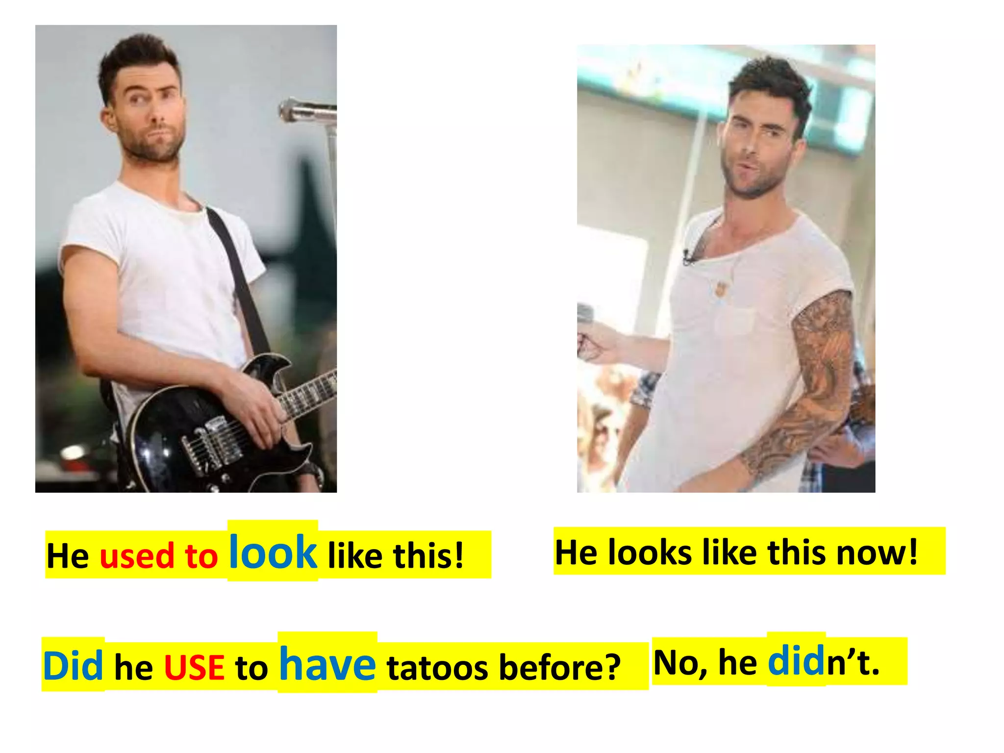 Use Of Used To In English