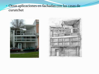 Modulor La trama básica se compone de 3 medidas:113,70,43 cm. Proporcional a la sección aurea.113,183 y 226 definen el espacio que ocupa la figura humana. Le Corbusier desarrollo las series roja  y azul.