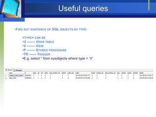 Testing Database Changes | PPT