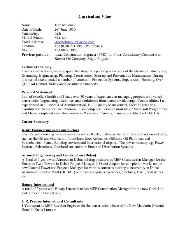 Personal statement building services engineering