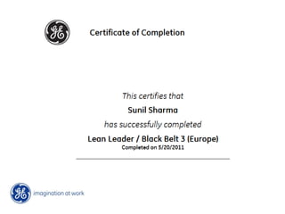 Sunil_SHARMA_Black Belt Completion