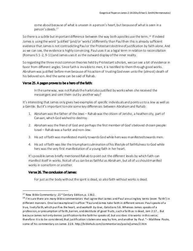 How to write an exegetical paper