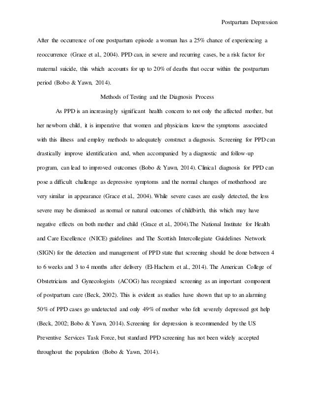 Research paper about depression slideshare image