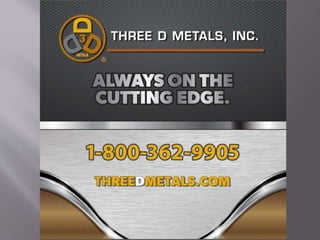 Three D Metals & Williams Metals