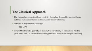 E644 Supply and Demand for Money by A. Royal Edward Williams.pptx