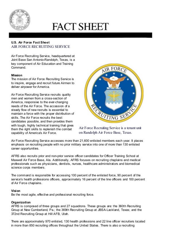 air force prior service requirements