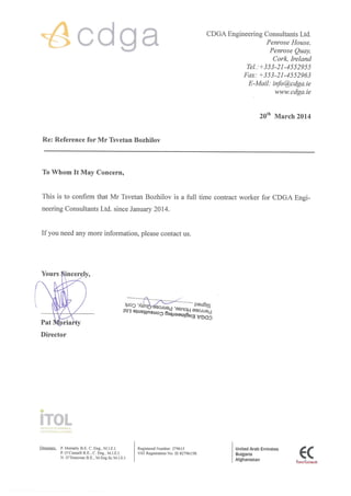 Reference Letter - CDGA