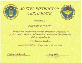 Master Instructor