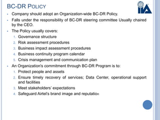 Business Continuity Management | PPTX