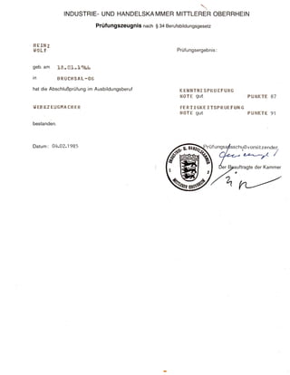 Heinz certificate 7