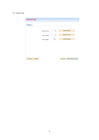 11
G) Update Page
 