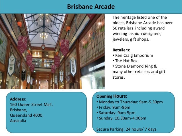 Next Hotel Brisbane - Must Visit Shopping Centers in Queen Street Mall