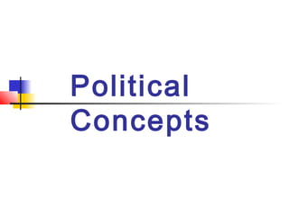 Political
Concepts
 