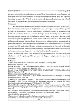 Challenges in Indian Education Sector | PDF