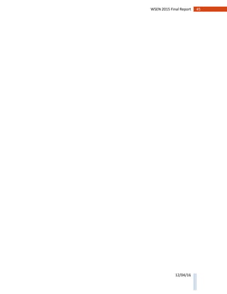 45WSEN 2015 Final Report
12/04/16
 