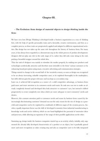 The Evolution of Design Thinking Edoardo Stecca 848179 | PDF