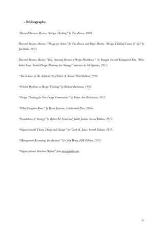 The Evolution of Design Thinking Edoardo Stecca 848179 | PDF