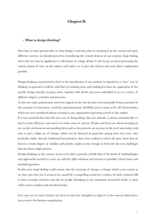 The Evolution of Design Thinking Edoardo Stecca 848179 | PDF