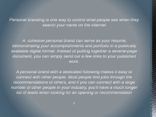 presentation brand