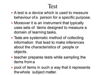 Educational Assessment and Evoluation (8602)
