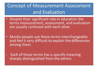 Educational Assessment and Evoluation (8602)