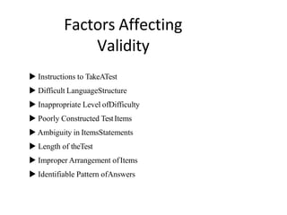 Educational Assessment and Evoluation (8602)