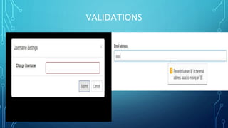 VALIDATIONS
 