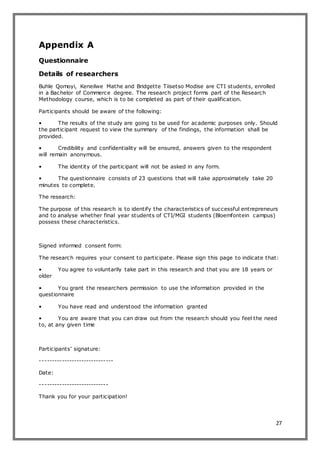 Research Proposal. Group 1 - Copy | DOCX