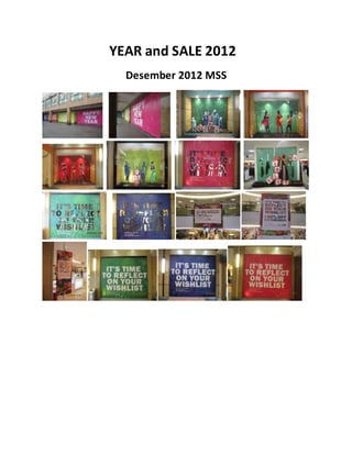 YEAR and SALE 2012
Desember 2012 MSS
 