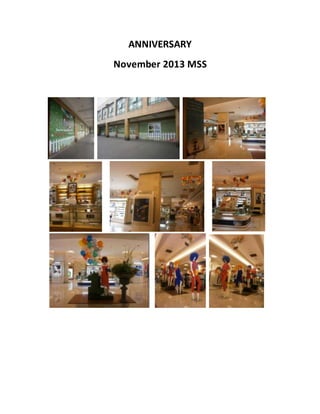 ANNIVERSARY
November 2013 MSS
 