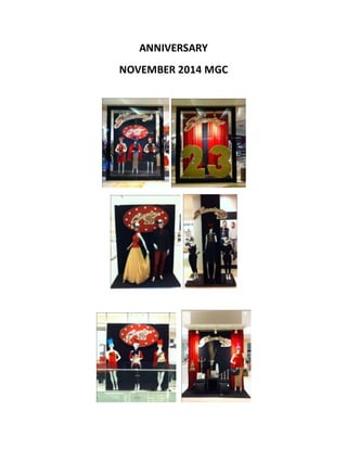 ANNIVERSARY
NOVEMBER 2014 MGC
 