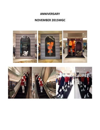 ANNIVERSARY
NOVEMBER 2015MGC
 