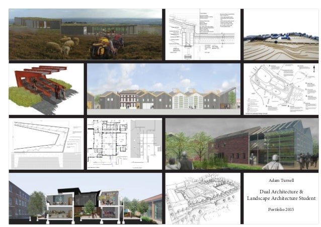 adam turnell cv sample portfolio architects portfolio sample