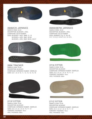 Vibram Color Code Vibram China 2015 Outsole Catalog - low-res | PDF