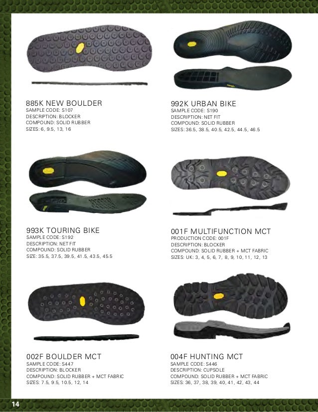 Vibram China 2015 Outsole Catalog - low-res