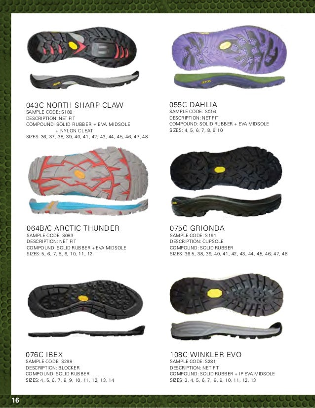 Vibram China 2015 Outsole Catalog - low-res