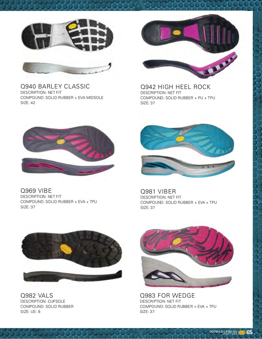 Vibram China 2015 Outsole Catalog - low-res