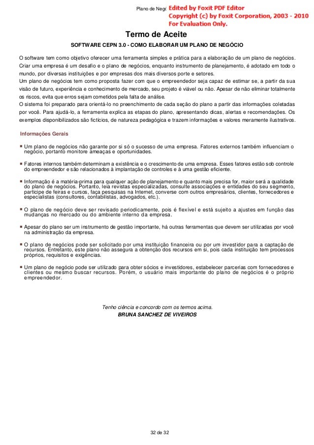plano de negócio pronto