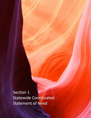 14
Section 1
Statewide Coordinated
Statement of Need
 