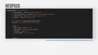 WEBPACK
https://github.com/adu8419/angular2-webpack/blob/master/config/webpack.dev.js
 