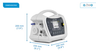 200 mm
(7.9”)
DIMENSIONS
 
