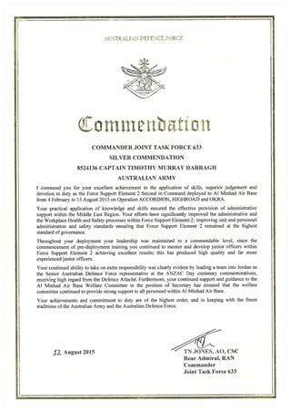 150812 - CJTF633 Silver Commendation