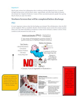 NMCP Maternal Newborn Nursing Orientation Information Packet