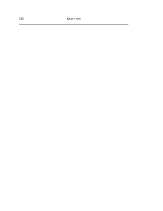 212 Query sets
 