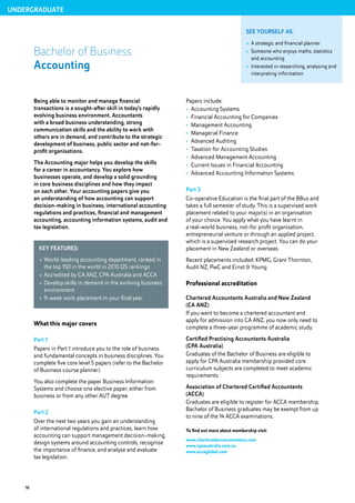 AUT Undergraduate Study Guide | PDF