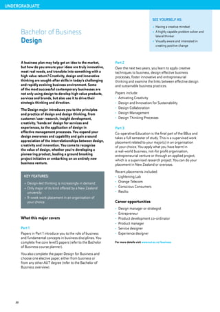AUT Undergraduate Study Guide | PDF